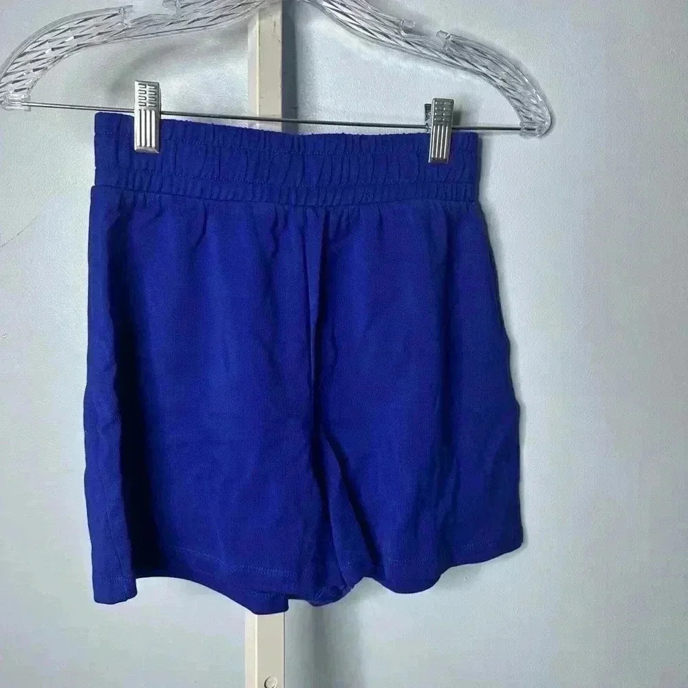 ❤️Zara NWOT Cotton Boho Casual Royal blue short Small
